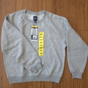 GAP Women's Light Gray Crewneck Sweater